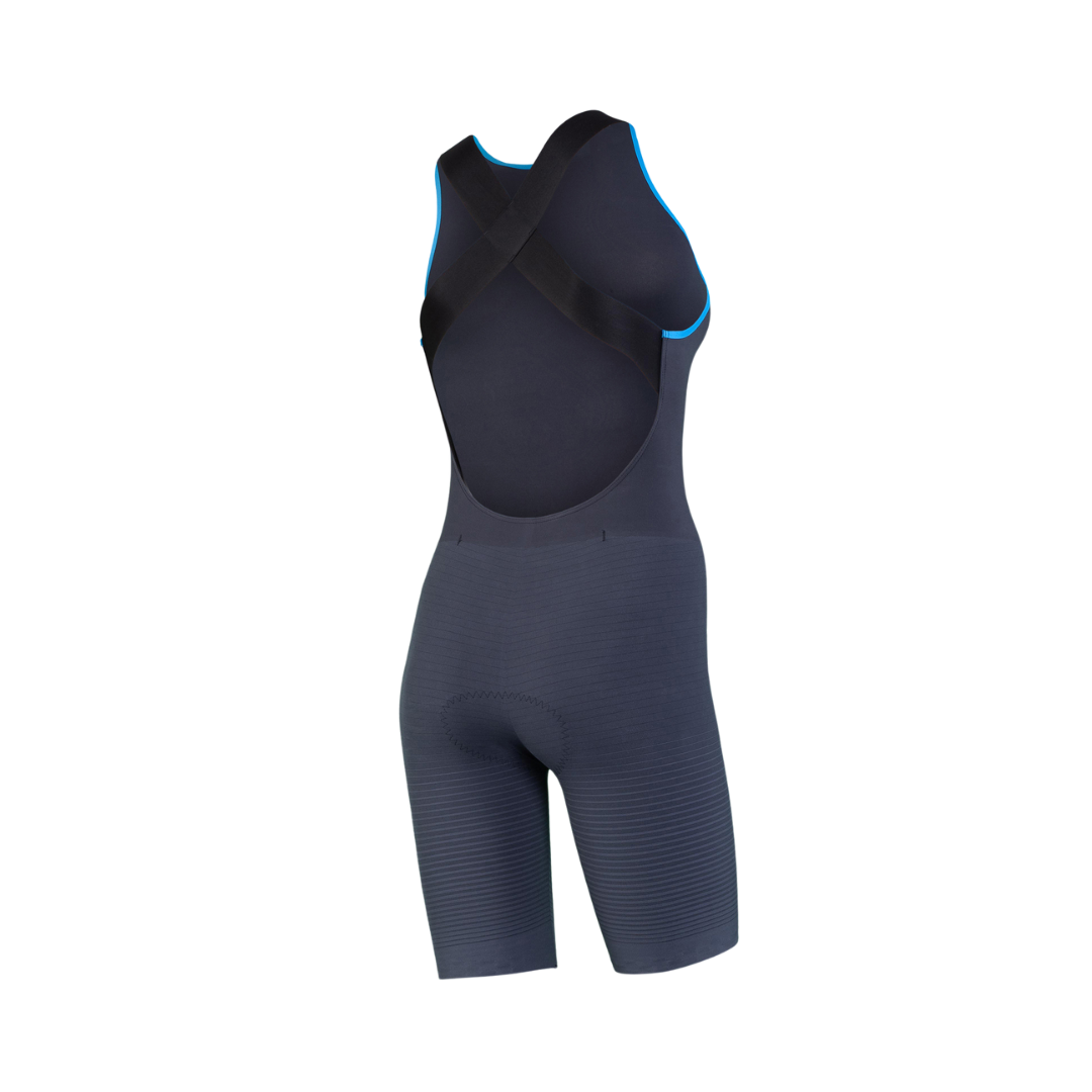 UNBIT Combinaison Cyclisme Femme Triathlon Sans Manches – Été, Séchage Rapide, Poches, Cuissard Rembourré, Aérodynamique